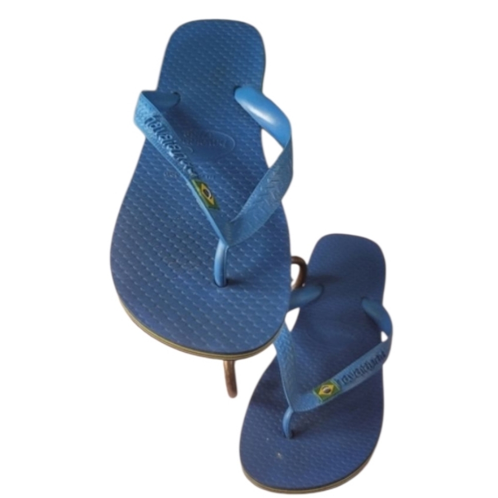 Blue Flip Flops Havaianas
